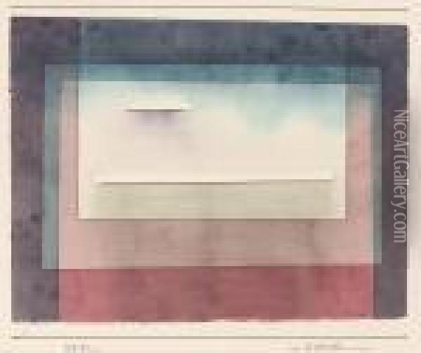 Ruhendes Oil Painting - Paul Klee