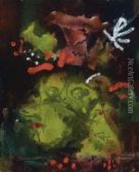 Frau Im Sontagsstat Oil Painting - Paul Klee