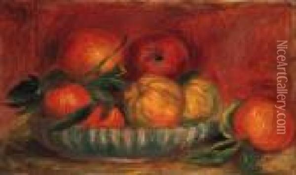 Nature Morte Aux Pommes Et Oranges Oil Painting - Pierre Auguste Renoir