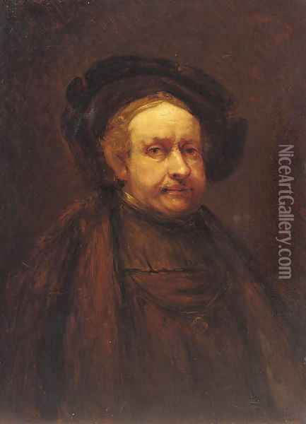 Self-portrait 8 Oil Painting - Rembrandt Van Rijn