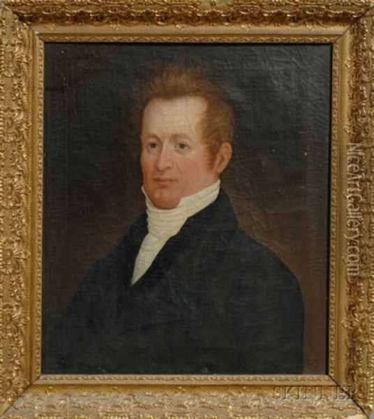 Portrait Of Lyman Bradstreet Walker Oil Painting - Zedekiah Belknap