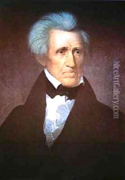 General Andrew Jackson Oil Painting - Asher Brown Durand