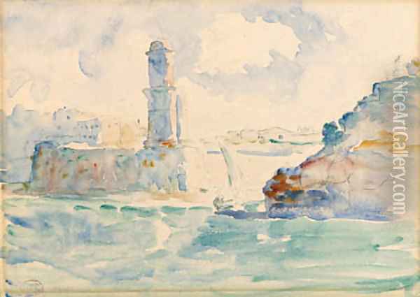 Le port de Collioure Oil Painting - Henri Edmond Cross