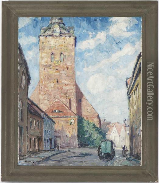 Blick Auf St Oil Painting - Hans Licht
