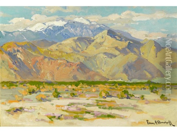 San Gorgonio Mountain Oil Painting - Franz Arthur Bischoff