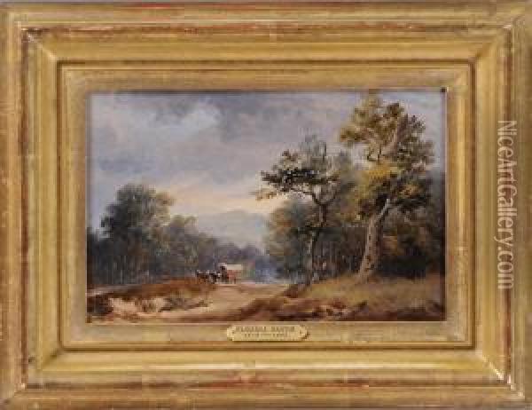 Mcconnellsburg, 
Pennsylvania Oil Painting - William Russell Smith