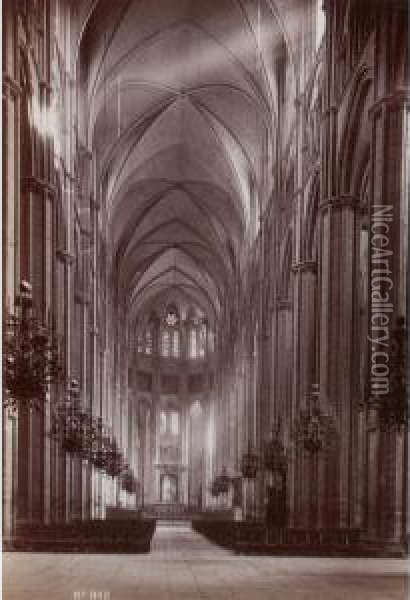 Bourges. Cathedral, Nef Prise De L