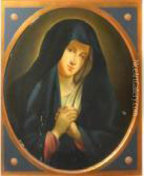 The Virgin Mary Oil Painting - Carlo Dolci