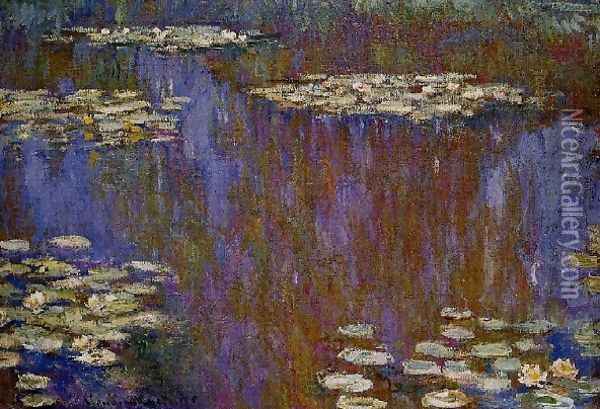 Water Lilies25 Oil Painting - Claude Oscar Monet