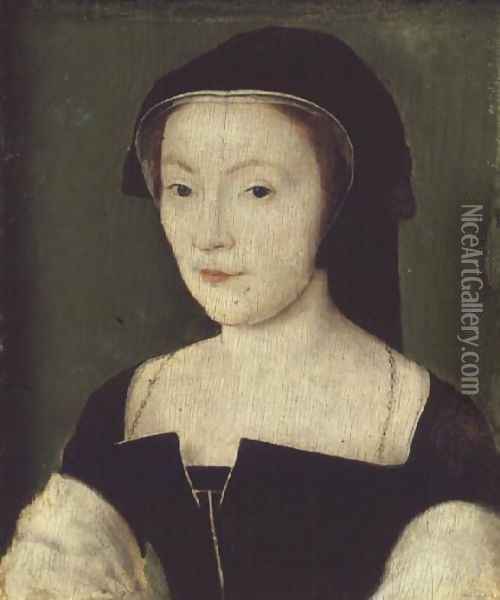 Mary of Guise (1515-60) Oil Painting - Corneille De Lyon