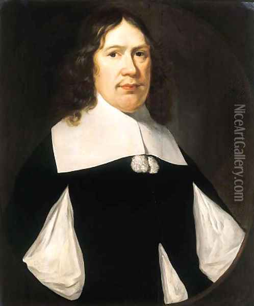 Portrait of a gentleman Oil Painting - Ludolf de Jongh