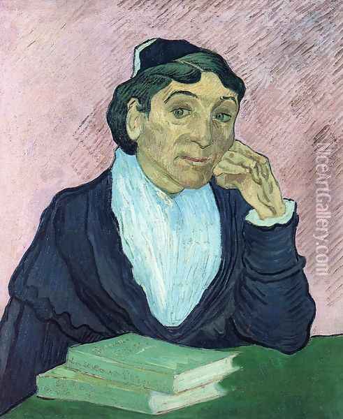 L'Arlesienne, Portrait of Madame Ginoux II Oil Painting - Vincent Van Gogh