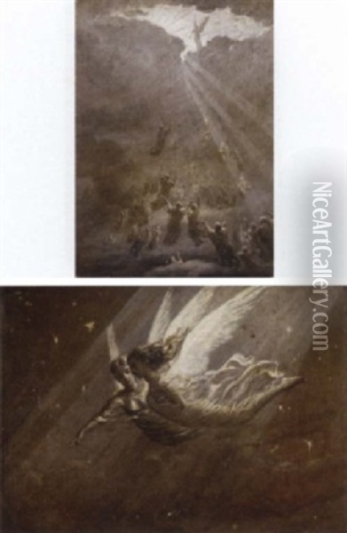 The Ascension Oil Painting - John Martin