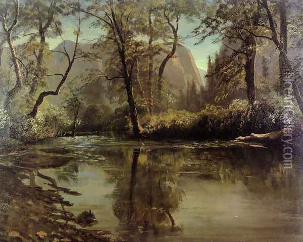 Yosemite Valley, California Oil Painting - Albert Bierstadt