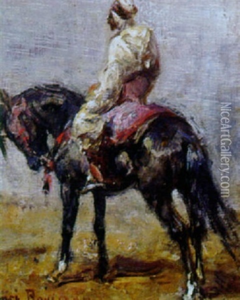 Cavalier Oil Painting - Henri Emilien Rousseau