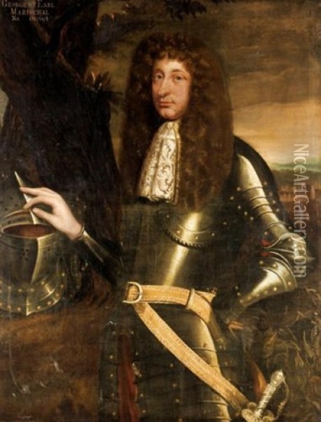 Portrait Of George Keith, 8th Earl Of Marischal Oil Painting - Sir John Baptist de Medina