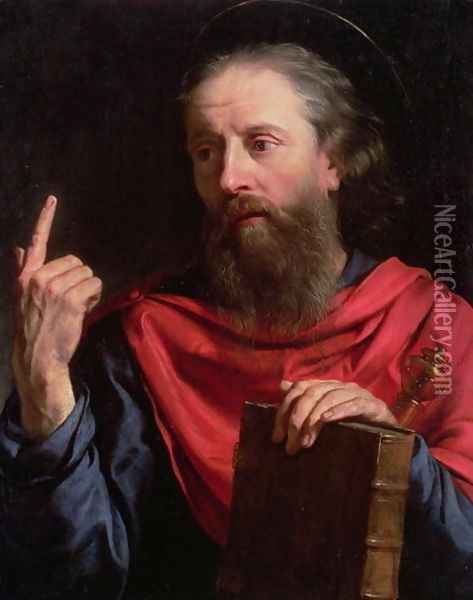 St.Paul Oil Painting - Philippe de Champaigne