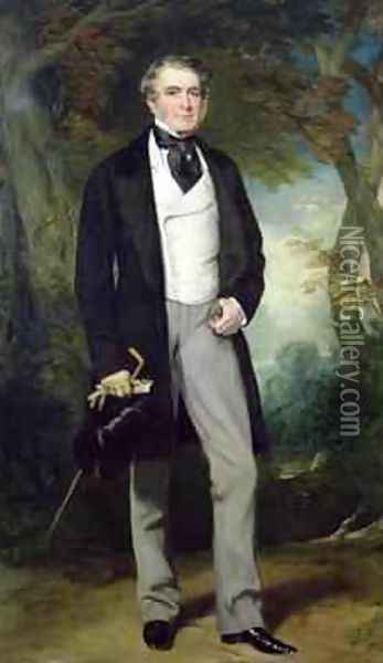 Portrait of William Beckett Oil Painting - Sir Francis Grant