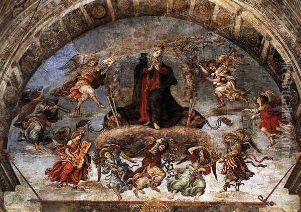 Assumption 1489-91 Oil Painting - Filippino Lippi