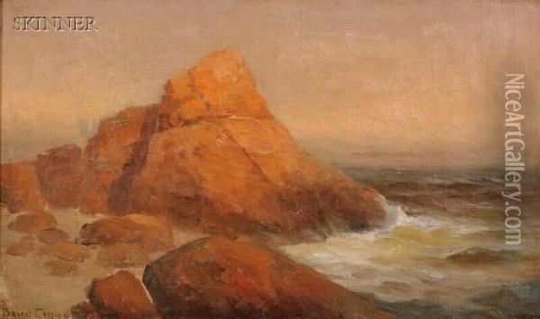 Rocky Coastal View Oil Painting - Bryant Chapin