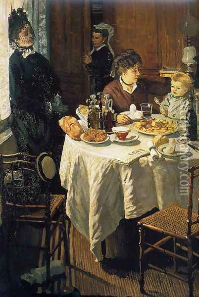 The Luncheon2 Oil Painting - Claude Oscar Monet