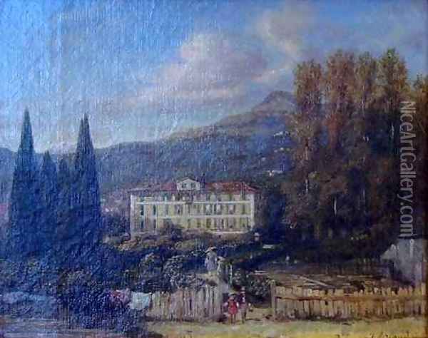 Tiranty House Oil Painting - Jacques Guiaud