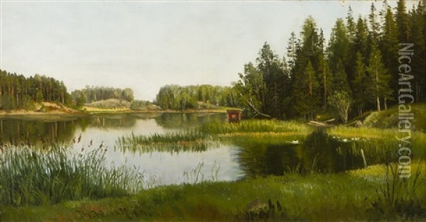 Landscape Oil Painting - Thorsten Waenerberg