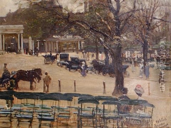 Hyde Park Oil Painting - Alexander Jamieson
