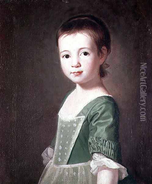 Miss Collingwood, c.1767 Oil Painting - George Romney