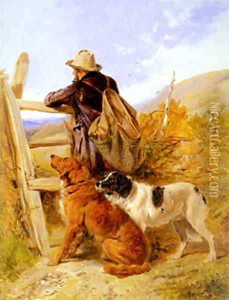The Gamekeeper Oil Painting - Richard Ansdell