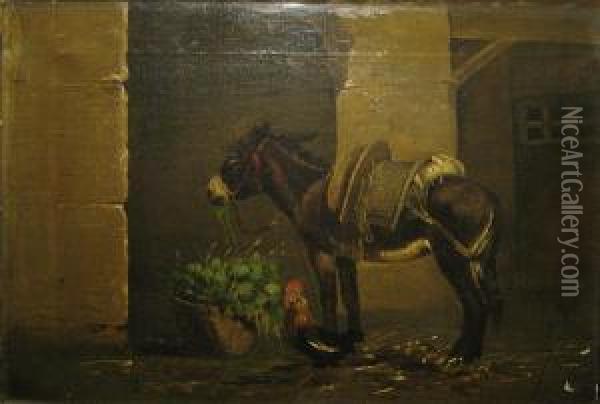 Ezel En Haan Oil Painting - Edouard Woutermaertens