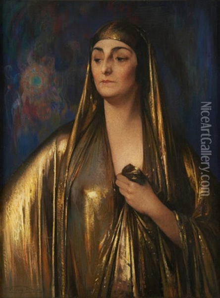L'armenienne Oil Painting - Firmin Baes