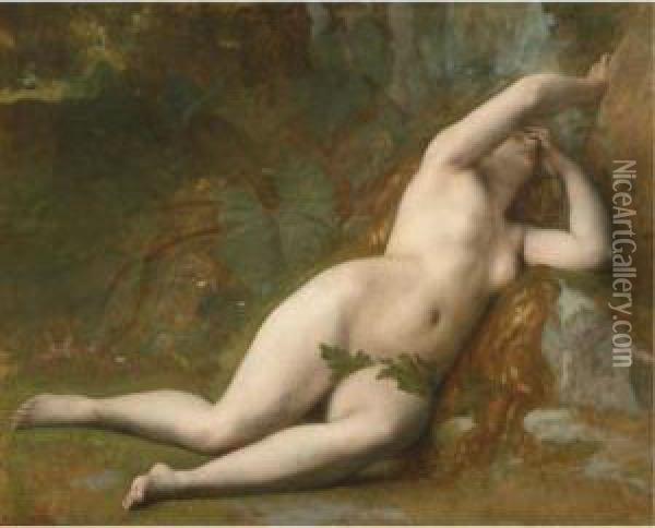 Eve After The Fall Oil Painting - Alexandre and Jourdan, Adolphe Cabanel