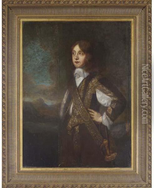 Portrait Of James, Duke Of York (1633-1701) Oil Painting - Sir Peter Lely