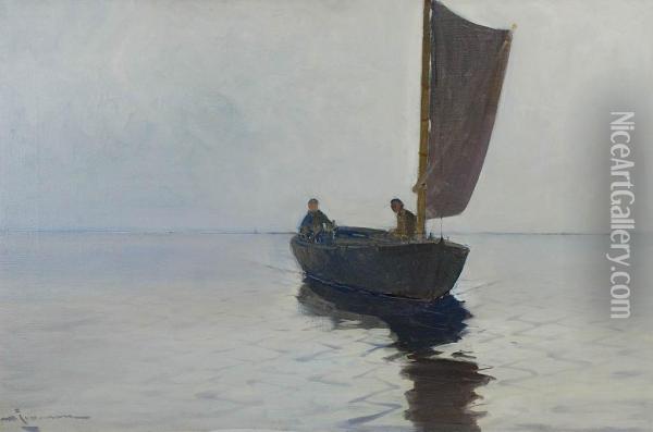 Zegluga Oil Painting - Arvid Johansson
