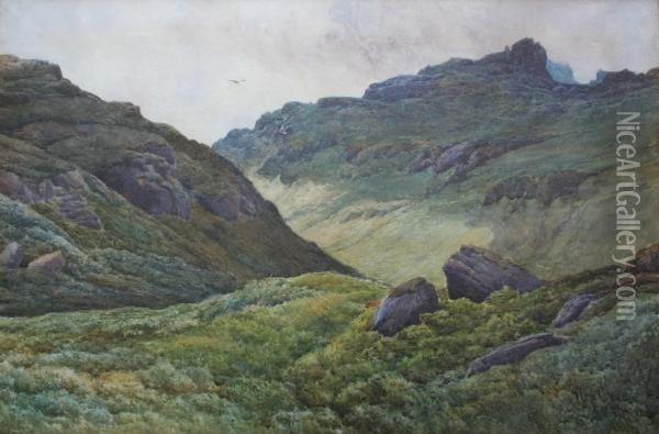 Glen Croe Oil Painting - James Abbott McNeill Whistler