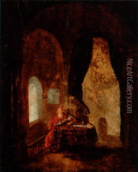 Den Helige Antonius Oil Painting -  Rembrandt van Rijn