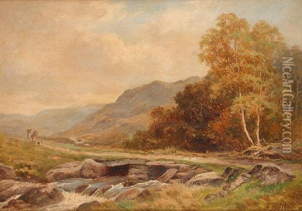 In The Glandour Valley Oil Painting - Noel Johnson