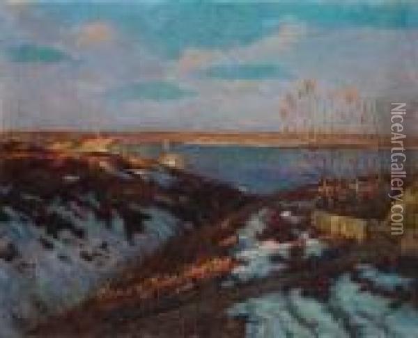 Russian Landscape Oil Painting - Isaak Ilyich Levitan