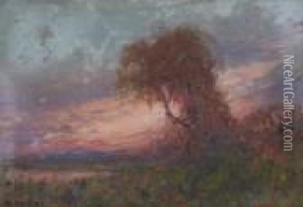 Romanticlandscape Oil Painting - Kimon Loghi