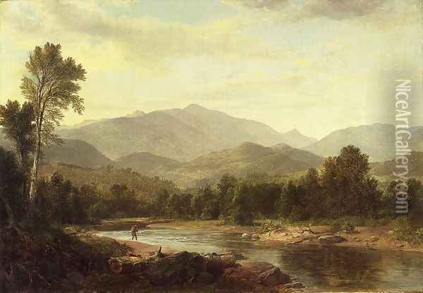 Mount Washington Oil Painting - Asher Brown Durand