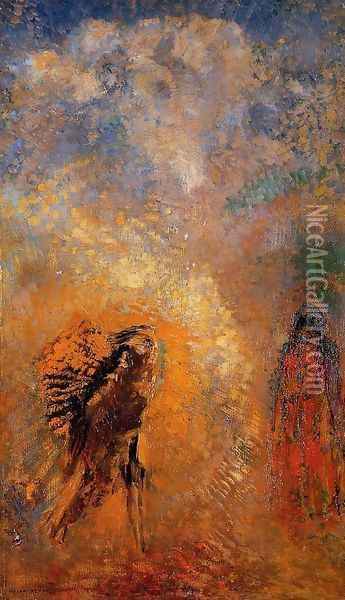 The Apparition Oil Painting - Odilon Redon