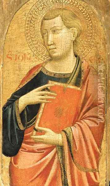 Saint John the Evangelist Oil Painting - Taddeo Gaddi