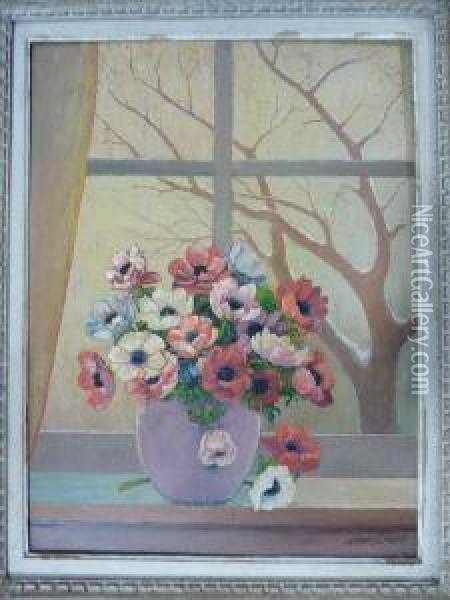 Bouquet De Fleurs Oil Painting - Xavier Sager