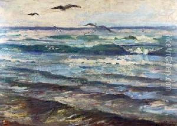 Morze Oil Painting - Ludwik Misky