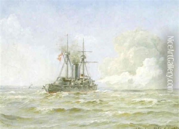 Marine Med Krigsskibet 