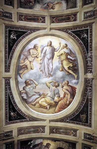 Transfiguration 1555 Oil Painting - Cristofano Gherardi