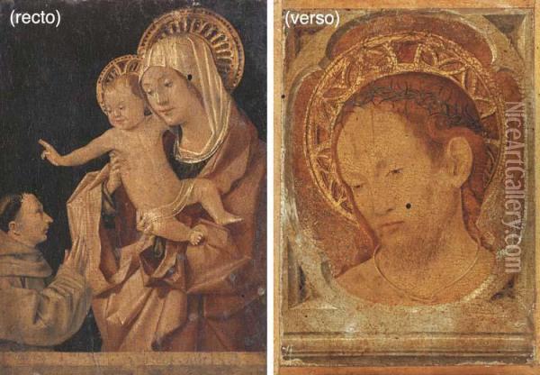 The Madonna And Child Oil Painting - Antonello da Messina Messina