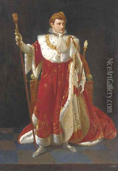 The Emperor Napoleon Oil Painting - Andre-Jean-Antoine Despois