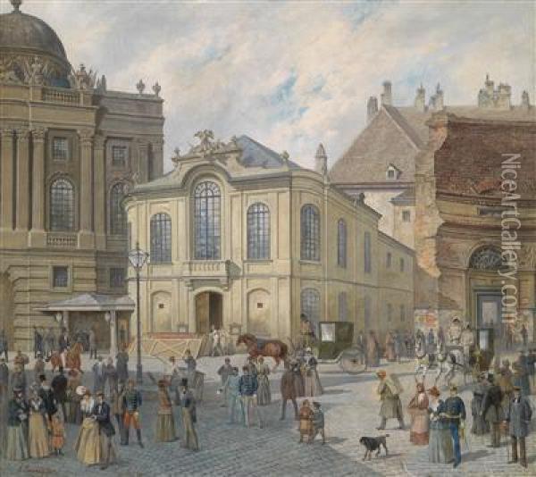 Vienna Oil Painting - August Gerasch